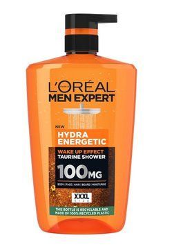 Гель для душа L&acute;Or&eacute;al Paris Men Expert Hydra Energetic 1 л. (3600524121853) В00314002 фото