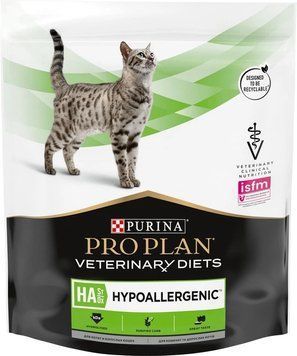 Сухой корм для кошек Purina Pro Plan Veterinary Diets HA Hypoallergenic 325 г. (7613287597526) 000086136 фото