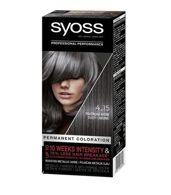 Фарба для волосся SYOSS 4-15 Димчастий хром 115 мл (9000101266481) В00097908 фото