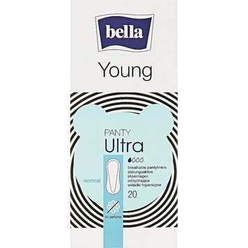 Ежедневные гигиенические прокладки Bella Panty ultra Young blue 20 шт (5900516313135) В00304294 фото