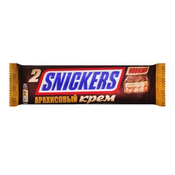 Батончик Snickers Creamy с арахисовым маслом 36,5 г (5900951283963) 000073272 фото