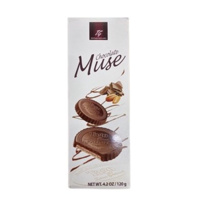 Печиво Tago шоколадний мус з какао-горіховим кремом 120 г. (5908310286808) 000074749 фото