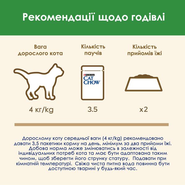 Влажный корм CAT CHOW Sterilised для стерилизованных кошек, кусочки в соусе с ягненком 85 г (7613037025484) 000077008 фото