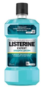 Ополіскувач для ротової порожнини Listerine Захист ясен 500 мл.(5010123703585) В00302699 фото