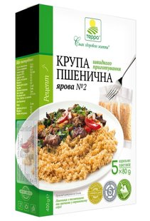 Крупа Терра Пшенична Яра Коробка 5*80г (4820015732521) 000010678 фото