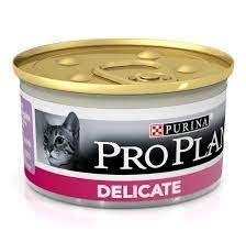 Вологий корм Purina Pro Plan Delicate Паштет для котів з чутливим травленням з індичкою 85 г ( 8445290173317) 000077122 фото