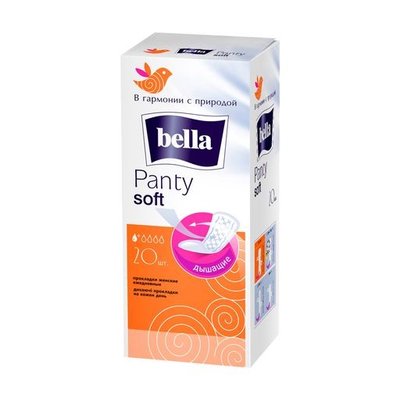 Прокладки женские ежедневные Bella Panty Soft 20 шт (5900516310431) В00304397 фото