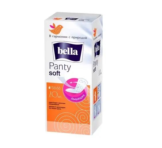 Прокладки женские ежедневные Bella Panty Soft 20 шт (5900516310431) В00304397 фото