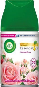 Змінний аерозольний балон до автоматичного освіжувача повітря Air Wick Freshmatik Казковий сад 250 мл (4820232971000) В00353928 фото