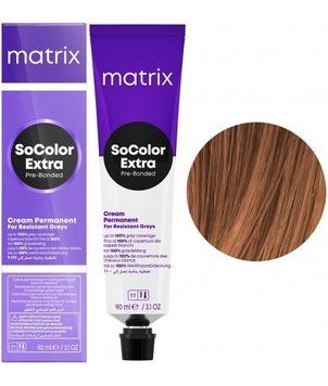 Крем-фарба для волосся Matrix SoColor Extra Pre-Bonded 508BC 90 мл. (3474637261221) В00342890 фото