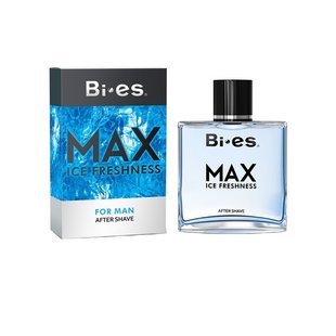 Лосьйон після гоління Bi-es Max Ice Freshness чоловічий 100 мл (5902734843715) 000075725 фото