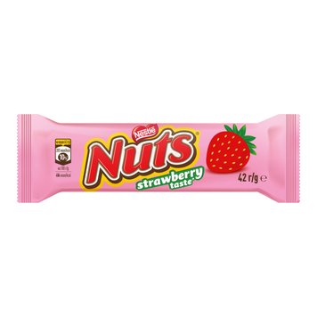 Батончик Nuts Strawberry 42 г (8593893780576) 000074322 фото