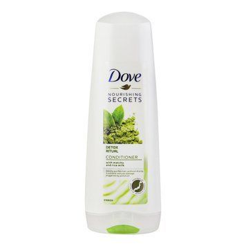 Бальзам-ополіскувач детокс Dove Nourishing secrets з матча та рисовим молоком 350 мл (8717163671108) В00186445_U фото