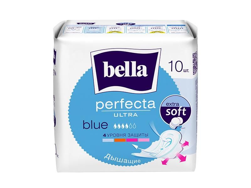 Гигиенические прокладки Bella Perfecta Ultra Blue 10 шт (5900516305871) В00189469 фото
