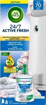 Автоматичний освіжувач повітря Air Wick Active Fresh Ранкова свіжість та квіти орхідеї (5908252018284) В00353947 фото