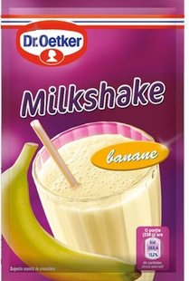 Коктель молочний Dr. Oetker зі смаком банану 33 г (5941132020458) 000027903 фото