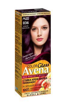 Стойкая крем-краска для волос Avena Color №036 Божоле 133 мл (4823115502711) AD119 фото