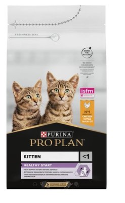 Сухий корм Pro Plan Kitten для кошенят з куркою 1,5 кг (7613036505178) 000077356 фото