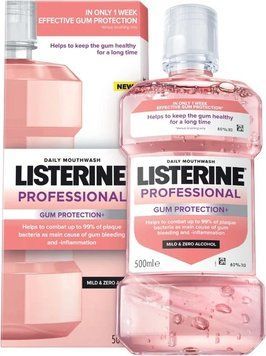 Ополіскувач для ротової порожнини Listerine Professional Захист ясен+ 500 мл (3574661860503) В00352656 фото