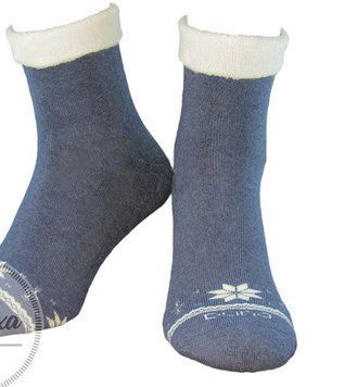 Шкарпетки жіночі махрові DUNA 3097 р.21-23 (35-37), джинсовий В00298636 фото