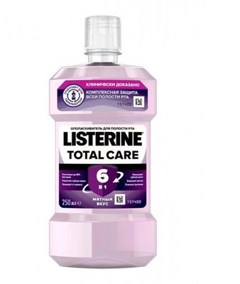 Ополаскиватель для полости рта Listerine Total Care 250 мл (3574661057071) В00306456 фото