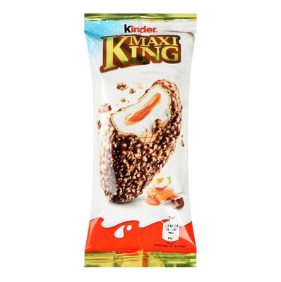 Тістечко бісквітне Kinder Maxi King з молочно-карамельною начинкою 35 г (4008400553023) 000028335 фото