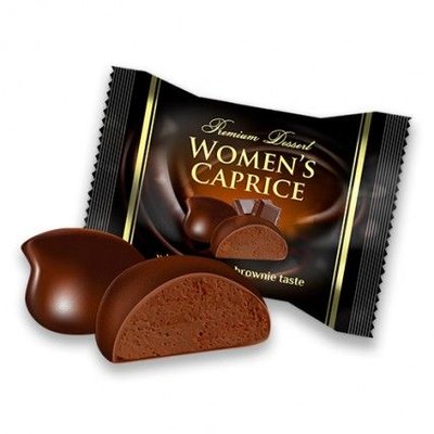 Цукерки Лукас Дамський каприз зі смаком шоколадного брауні 2 кг. (4823054610966) 000070080 фото