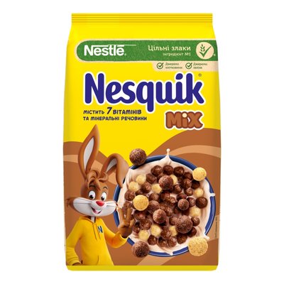 Готовий сухий сніданок Nesquik Mix 200 г. (5900020042965) 000077344 фото