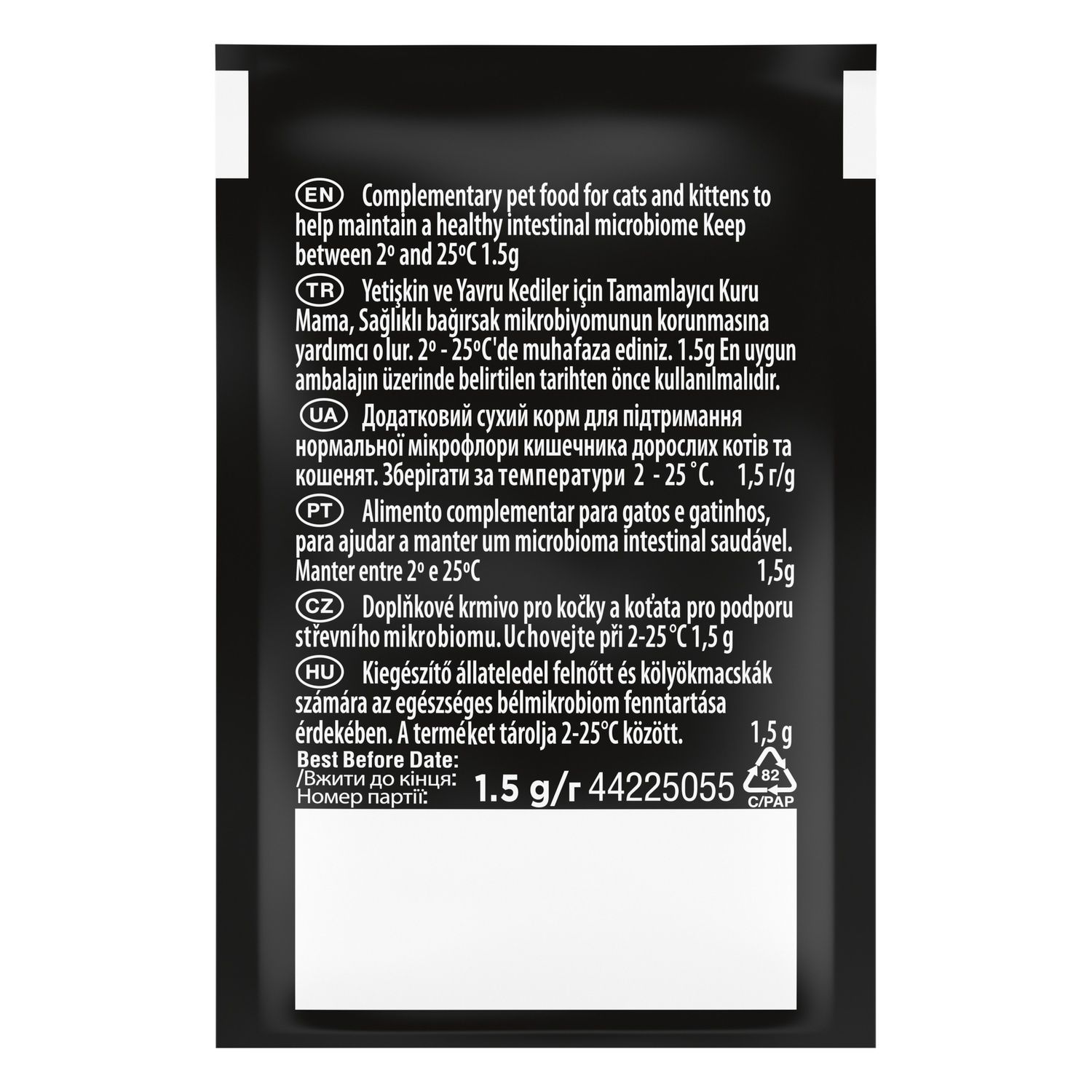 Пробіотик з пребіотиком Purina Pro Plan FortiFlora Plus для котів та кошенят для підтримання міклофлори кишечника 30 x 1.5 г(8445290507495) 000077965 фото