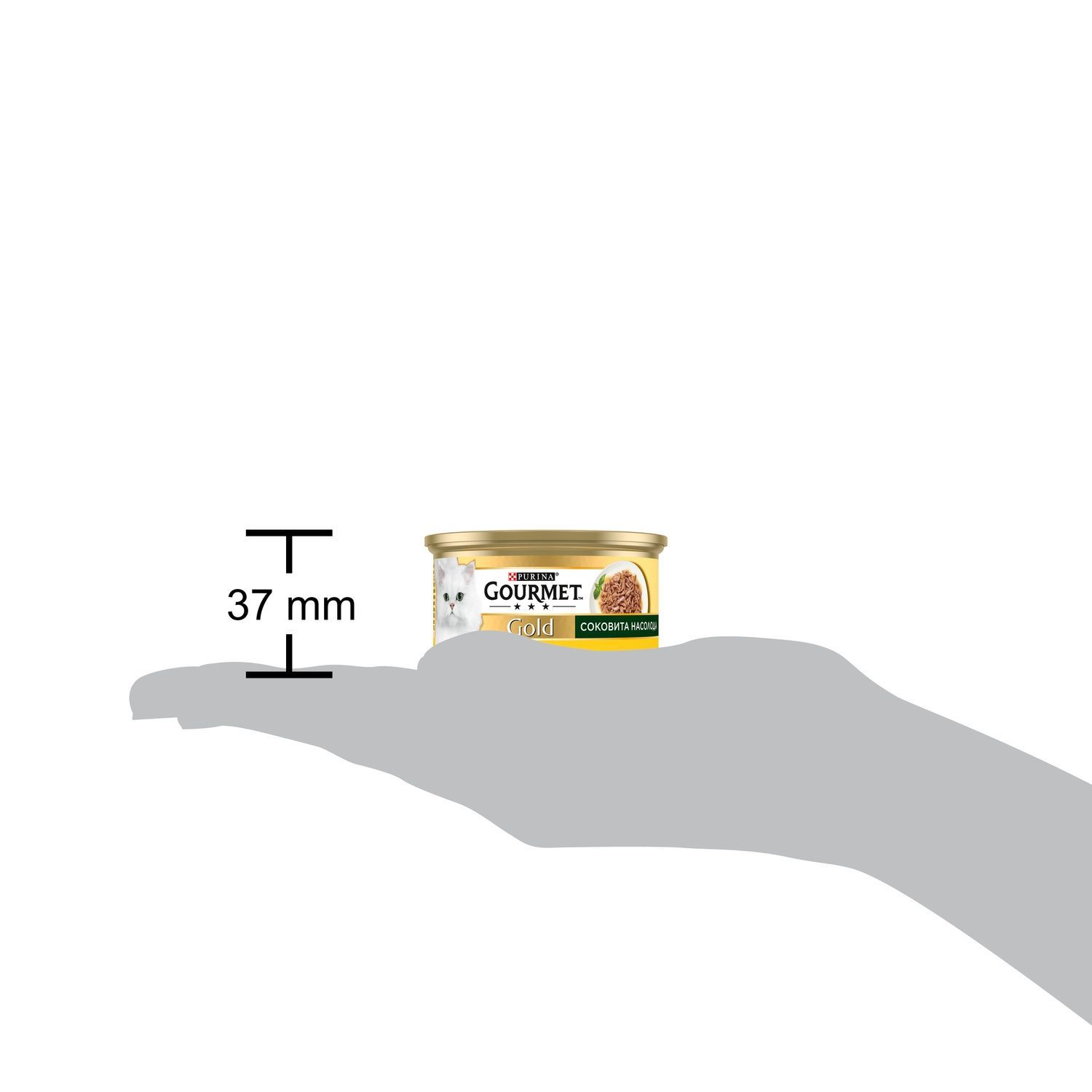 Вологий корм Gourmet Gold Соковита насолода З куркою для дорослих котів 85г (8445290823342) 000077632 фото