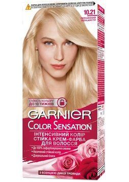 Краска для волос Garnier Color Sensation 10.21 Жемчужный перламутр 110 мл (3600541339446) В00012884 фото
