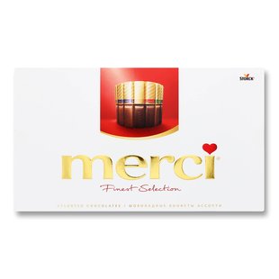 Шоколад Merci ассорти 400 г (4014400900217) 000071002 фото