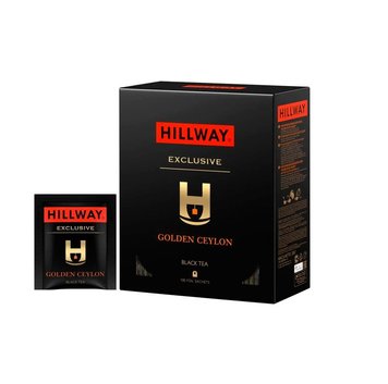 Чай черный Hillway Exclusive Golden Ceylon в пакетиках 100 шт (8886300990607) 000077219 фото