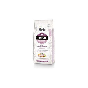 Корм сухой Brit Fresh Chicken/Potato Puppy для щенков и молодых собак всех пород с курицей и картофелем 12 кг (8595602530717) S1111153739 фото
