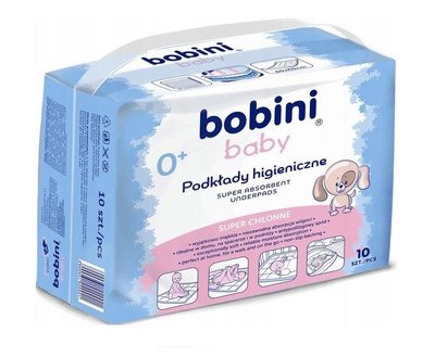 Пелюшки для немовлят Bobini Baby Super 12 шт (5900931020021) 000076525 фото