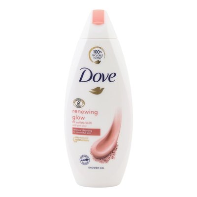 Крем-гель для душа Dove Восстановление с розовой глиной 250 мл (8717163684863) В00186954 фото