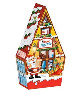 Набір Новорічний Kinder Mini Mix Будинок 76 г (80822141) 000078068 фото