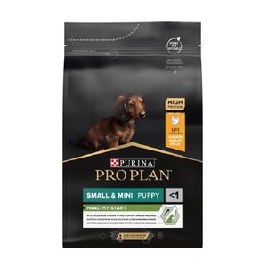 Сухие корма Purina Pro Plan Puppy Small and Mini OptiStart для щенков малых и миниатюрных пород. 7 кг (7613035123366) 000073290 фото