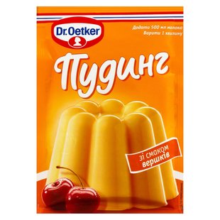 Пудинг Dr. Oetker со вкусом Сливок 40 г (5941132002348) 000027908 фото