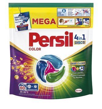 Диски для прання Persil 4in1 Discs Color Deep Clean 60 шт (9000101830880) В00334682 фото