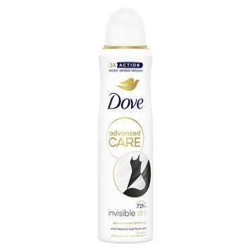 Антиперспирант-аэрозоль Dove Невидимый 150 мл. (8720181291630) В00326936_U фото