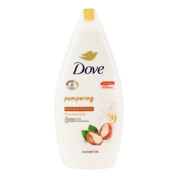 Крем-гель для душу Dove Олія ши та пряна ваніль 450 мл (8720181356674) В00305245 фото