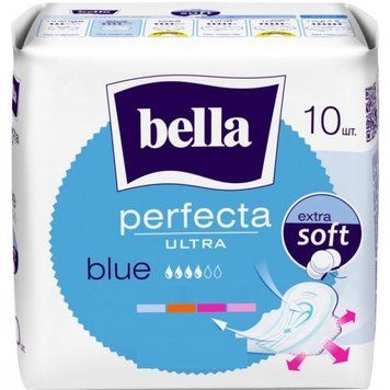 Гигиенические прокладки Bella Perfecta Ultra Blue 10 шт. (5900516305871) В00196392 фото