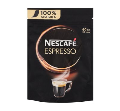Кава NESCAFE Espresso розчинна 60 г (7613035692978) 000029617 фото