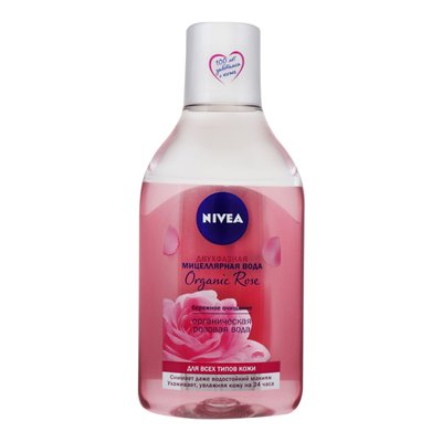 Мицеллярная вода + вода троянди Nivea Make Up Expert з натуральною рожевою водою 400 мл (4005900796998) В00280598 фото
