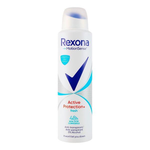 Антиперспірант-аерозоль Rexona Активний захист та свіжість 150 мл (8710908760716) В00310303 фото