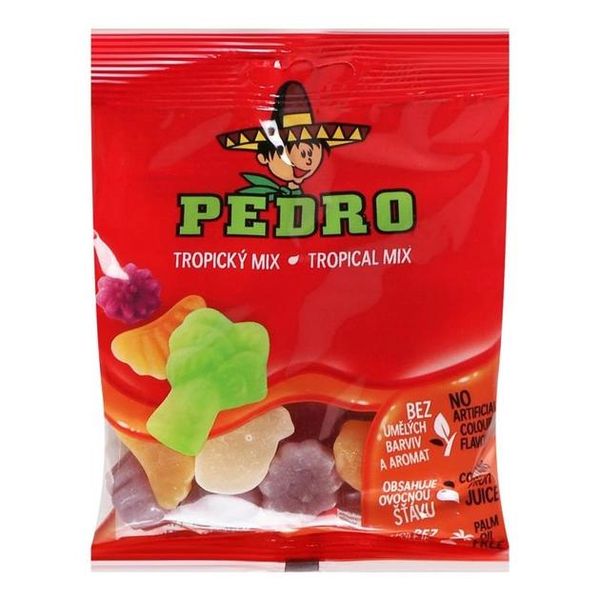 Жевательные конфеты Pedro Тропический микс 80 г (8592601118977) 000078694 фото