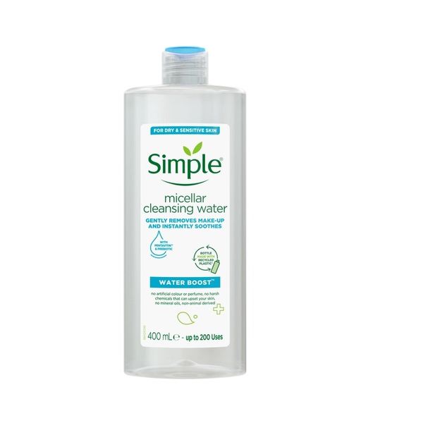 Мицеллярная вода Simple Micellar Cleansing Water Pentavitin&Prebiotic 400 мл (8710908711619) В00298005 фото