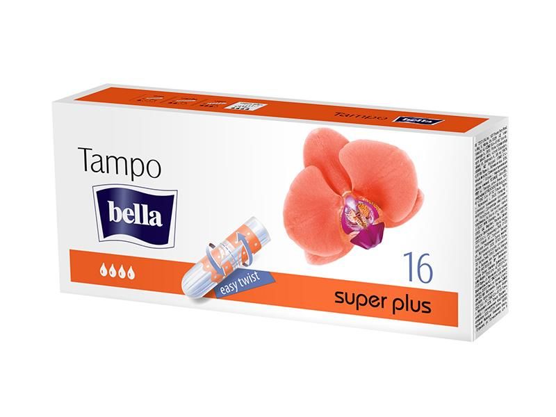 Гігієнічні тампони Bella Tampo Premium Comfort Super Plus 16 шт. (5900516320324) В00190031 фото