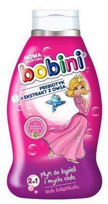 Шампунь, гель для душу та піна для ванни Bobini Kids Принцеса 3 в 1 660 мл. (5900931022773) 000062313 фото